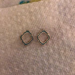 Turquoise shape earrings